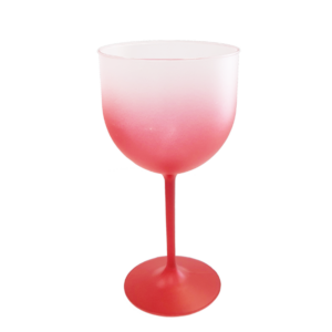 Taca Gin Degrade 600ml Vermelho